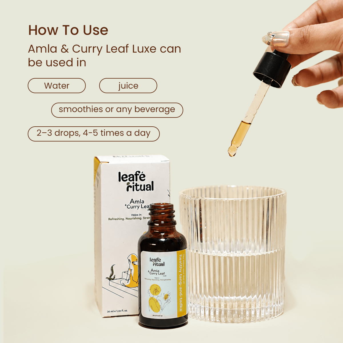 Amla & Curry Leaf Luxe - Leafé Ritual